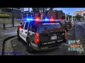 Playing GTA 5 As A POLICE OFFICER City Patrol| HPD|| GTA 5 Lspdfr Mod| 4K