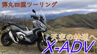 X-ADVの走破性発揮！　天空の林道を目指す【モトブログ】