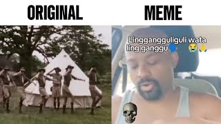 Linganguliguli Original vs Meme