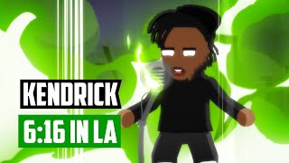 When Kendrick Dropped 6:16  in LA (Drake Diss)