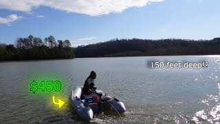 I bought the CHEAPEST 10ft boat on Amazon! #amazon #cheapest #boat #northcarolina #mountains #trout