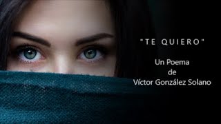 TE QUIERO - De Víctor González Solano - Voz: Ricardo Vonte