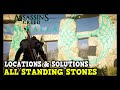 Assassin's Creed Valhalla All Standing Stones Locations & Solutions