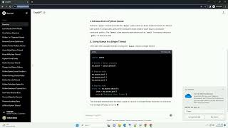 python queue thread performance