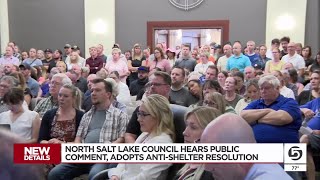 North Salt Lake residents urge outright rejection of permanent shelter