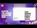 Wait Your Fullscreen Navigation Menu Can Do THAT With SVG?