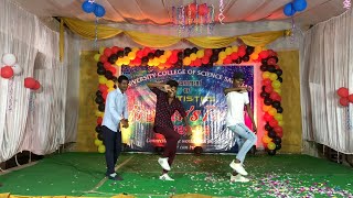 University College of science Saifabad|| Freshers party Dance 🔥#goldenstarharish