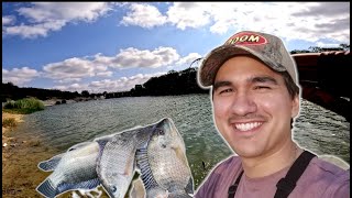 Buena PESCA en el RIO, compuertas de REYNOSA #pesca #mojarras #crappie #tilapia ​⁠