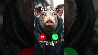 Bruh Pork calling at 3am 😭 #johnpork #funny