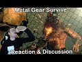 Metal Gear Survive - Official Trailer Reaction, WTF!?! First Impression & Discussion | Gamescon 2016