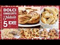 5 SWEETS AND COOKIES CHRISTMAS RECIPES - Home made by Benedetta Rossi