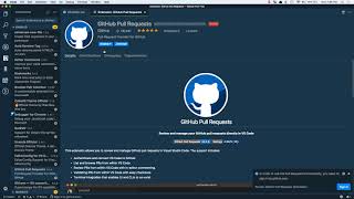 Github Pull Requests Extension for Visual Studio Code