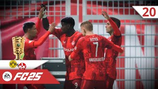 DFB-Pokal Kampf zwischen Lautern und Dortmund | EA FC 25 Kaiserslautern Karriere Folge 20