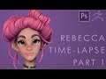 Zbrush Speed Sculpt - Rebecca Part 1