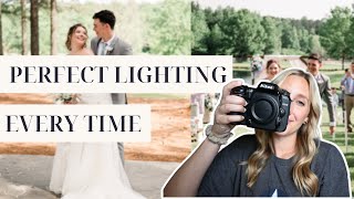 How to Find the Perfect Lighting for Photography | 6 tips on how to create consistent lighting