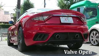 MASERATI GranCabrio MC BERTOCCHI Exhaust Sound