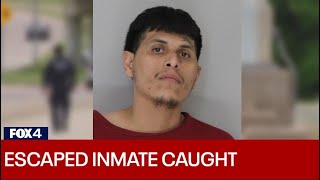 Dallas County escaped inmate captured in Garland