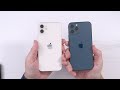 iPhone 12 (White) & 12 Pro (Pacific Blue) Unboxing and MagSafe Test