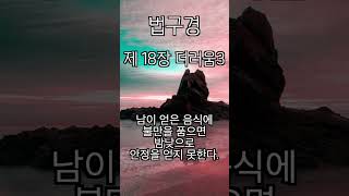 한국인이 좋아하는 속도로 읽어보는_법구경_18장3 더러움_Dhammapada_法句經_불교경전_명상_meditation_remind