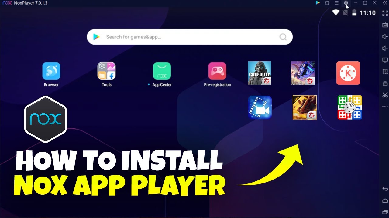 How To Install Nox App Player On Windows ( 7 And 10) 1GB, 2GB, 4GB, 6GB ...