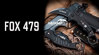 Fox 479 Black G10 Folding Karambit - Emerson Wave (FX479) By Karambit.com