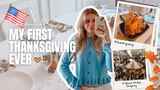 My First Thanksgiving & Black Friday in the U.S. (as a European) 🇺🇸🇩🇪