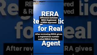 RERA Registration VS RERA Approved