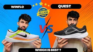 Nike Winflo 10 Vs Nike Quest 5 Running Shoes | Nike shoes comparison 2024