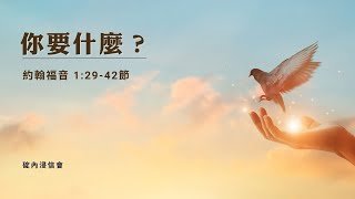 20250104 活潑的生命 / 約翰福音1:29-42節 / 碇內浸信會