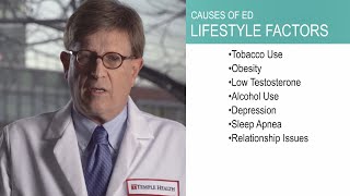 Erectile Dysfunction: Causes and Treatment Options - Jack H. Mydlo, MD | Temple Health