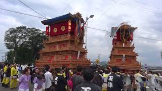 2016西条祭り　伊曽乃神社祭礼　巡行　玉津出発２