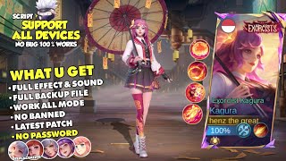 UPDATE! Script Skin Kagura Exorcist No Password - Full Effect \u0026 Sound With Logo - Latest Patch