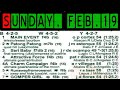 METRO TURF KARERA TIPS FOR TODAY SUNDAY FEB. 19, 2023 ST-3:00PM AT MMTCI