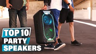 Best Party Speaker In 2023 - Top 10 New Party Speakers Review