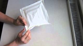 Origami Hyperbolic Parabola Instructions