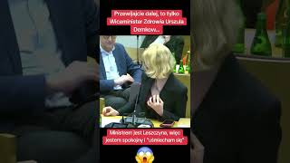 Wiceminister Zdrowia i jej świetne pomysły #polityka #tusk #trzaskowski