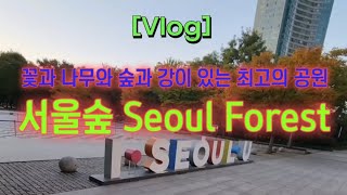 [Vlog] 서울숲 🌳🌲 꽃과 나무와 숲과 강이 있는 최고의 공원 🏞️