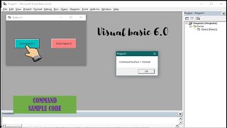Displaying MessageBox using CommandButton in Visual Basic 6.0