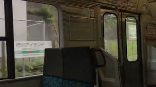 【外房線209系】上総興津→行川アイランド《車窓 C440編成》