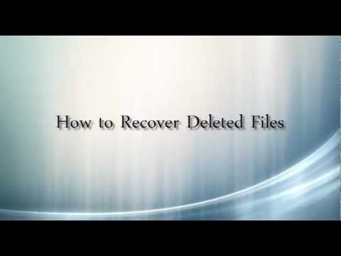 How to Recover Deleted Files in Win 8,Win 7,Vista How to Recover Deleted Files in Win 8,Win 7,Vista