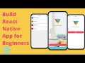 Build React Native App for Beginners | A Crash Course #react-native-app-for-beginners