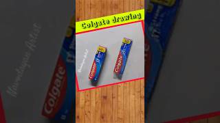 Colgate realistic drawing#colgate #realisticdrawing #navodayan #shorts #youtubeshorts #viral