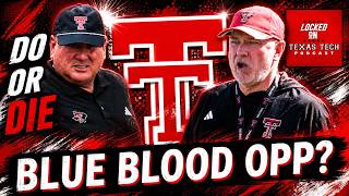 Red Raider TITLE DREAMS on the brink | BLUE BLOOD opponent COMING SOON? | Locked On Texas Tech
