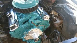 1978 Formula Firebird W72 engine install Part 2 Hooking stuff up ☝