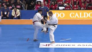 【新極真会】Court2 3rdRound7 man Merey Suyunov vs Mateusz Kaptur The 12th World Karate Championship