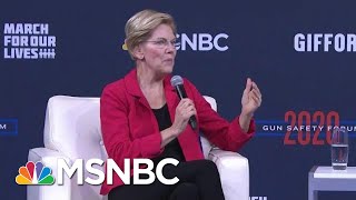 Warren: Trump's Dangling Potential Gun Reform Is 'Corruption In Washington' | Craig Melvin | MSNBC