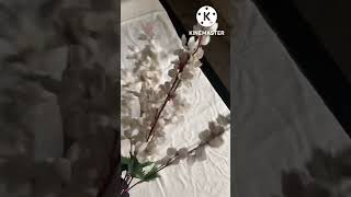 Artificial flowers white #unboxing #flipkart #shorts #whatiorderedvswhatigot #viral