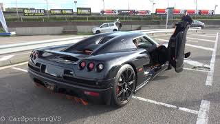 Koenigsegg CCR Twin Supercharged V8 - BRUTAL SOUNDS! Revs \u0026 Accelerations