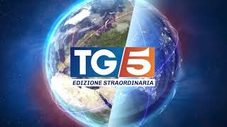 Sigla TG5 Edizione Straordinaria (1080p HD) - Chroma Key