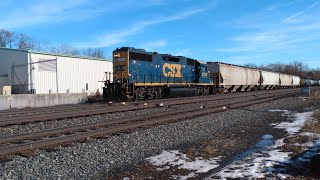 [HD] CSX Y101 Local Train Westbound - Fairport, NY